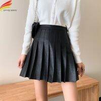 {Summer skirt} ฤดูหนาวอัดพลีทกระโปรงหนัง ROK Musim Gugur-ใหม่2023 Aliexpress