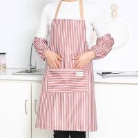 【CW】 Apron Men Cotton   Restaurant Woman - 3pcs/set Aliexpress