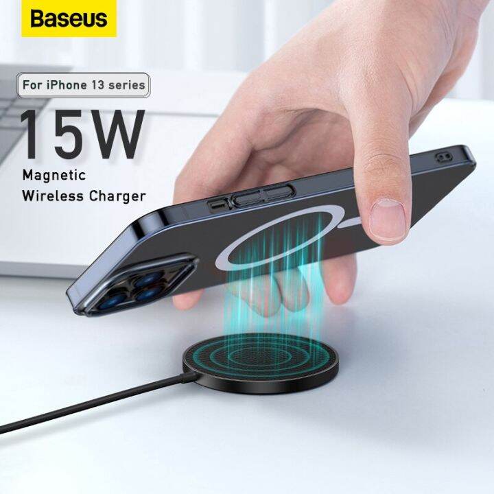 Baseus 15W Wireless Charger For Iphone 12 13 14Pro Max Magsafe