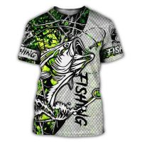 Beautiful Fishing Camo 3D All Over Printed men t shirt Harajuku Fashion Short sleeve shirt summer streetwear Unisex tshirt DY112