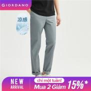 GIORDANO Men Pants High-Tech Cooling Quick Dry Chinos Lightweight Mid Low