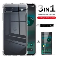 1to3 Soft Case Camera Tempered Glass On Googe Pixel 6A Screen Protector Film For Google Pixel 6A 6 A A6 Pixel6 Pixel6a 5G 2022