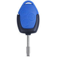 3 button cover shell key remote control body &amp; keys for ford transit blue