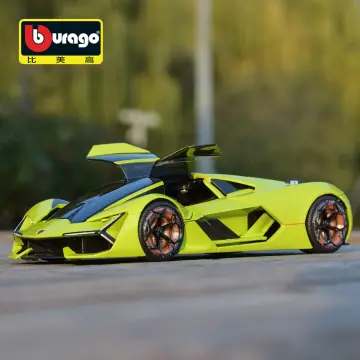  Bburago 1:24 Lamborghini Terzo Millenio - Grey : Toys & Games