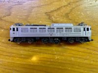 Preowned N Scale Tomix JR Electric Locomotive EF81 (Silver), fully tested. รถจักรไฟฟ้า N Scale Tomix JR EF81 (สีเงิน) มือสอง ผ่านการทดสอบแล้ว