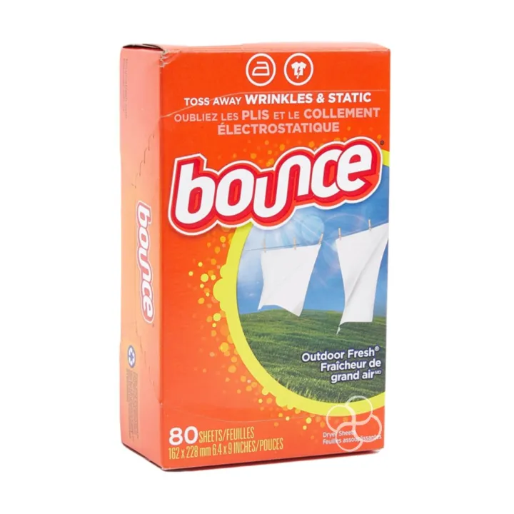 Bounce Fabric Softener Outdoor Fresh 80 Sheets Lazada PH