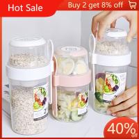 hot【cw】 Salad Cup Oatmeal Cereal Yogurt Set with Fork Sauce Lid Bento Food Bowl