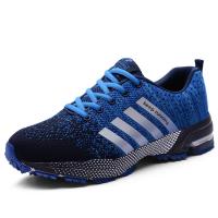 Mesh Breathable Running Shoes Lace Up Casual Sport Shoes Keep Running Unisex Shoes Comfortable Outdoor Lightweight Shoes WJ037