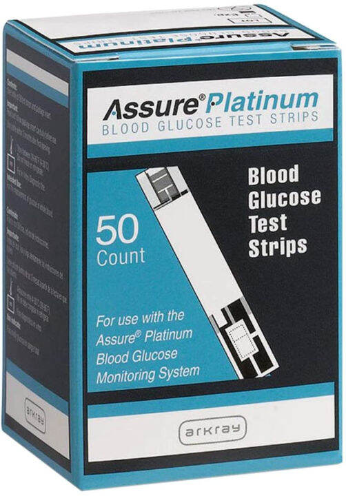 Assure Platinum Glucose Test Strips for Meter 50ct Lazada PH