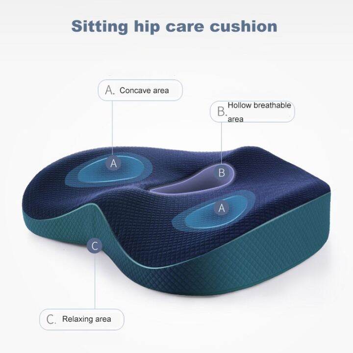 cw-memory-foam-hemorrhoid-cushion-hip-support-orthopedic-office-car-wheelchair-massage