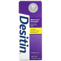 Desitin, Diaper Rash Paste, Maximum Strength, 4 oz (113 g),2oz