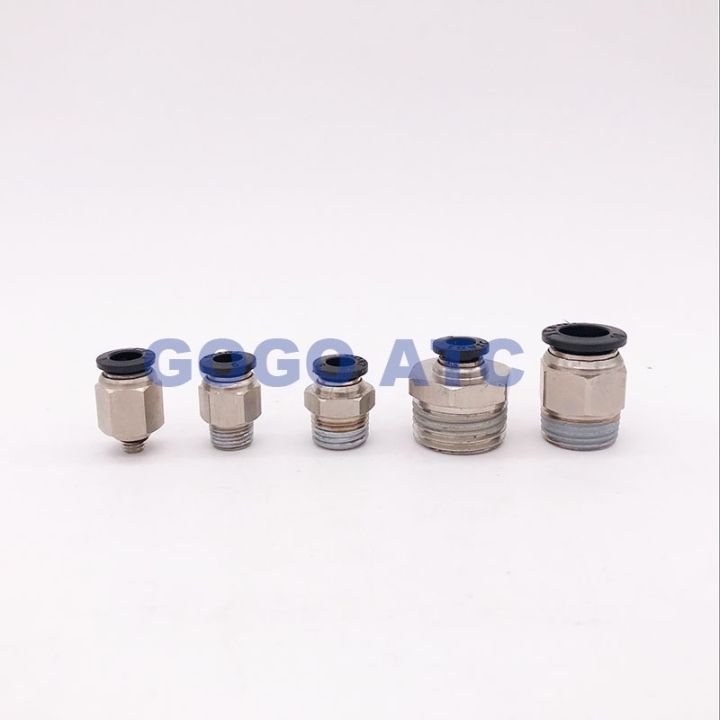 gogoatc-pneumatic-air-straight-fitting-4mm-thread-m5-pc-4-m5-m6-1-8-1-4-3-8-m8-bsp-npt-one-touch-hose-connector