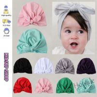 【hot sale】❃ C10 KIDSUP-Fashion Newborn Toddler Kids Baby Boy Girl Turban Cotton Beanie Hat Winter