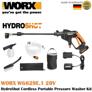 Worx wg629e 18v 20v max discount cordless hydroshot portable pressure cleaner