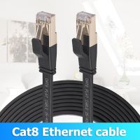 Cat8อีเธอร์เน็ต SFTP 40Gbps ซูเปอร์สปีดแมว8 RJ45เครือข่ายสาย LAN ชนิด Patch Cord เชื่อมต่อ RJ45สำหรับโมเด็มพีซีอีเธอร์เน็ต