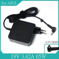 19V 3.42A 4.5x3 0อะแดปเตอร์ AC มมแล็ปท็อปที่ชาร์จสำหรับ Asus X755J UX481 UX481FL UX480 UX480FD UX480F P553UJ P553UA PU301LA P500CA