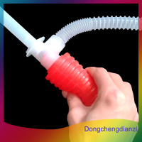 dongchengdianzi คู่มือแบบพกพาท่อดูดน้ำมันน้ำมันก๊าซน้ำของเหลว Transfer Hand PUMP Sucker