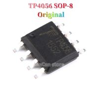 10ชิ้น TP4056ของแท้ SOP-8 1A ชิปสำหรับที่ชาร์จไร้สายแบตเตอรี่ลิเธียมไอออนเชิงเส้นใหม่ดั้งเดิม