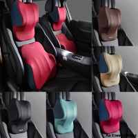 Car Seat Neck Support Cushion Accessories Soft Memory Cotton Back Protection Rest Pillow Universal Chair Headrest Lumbar Pad