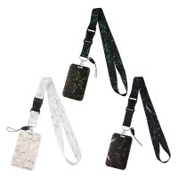 YQ1289 Marbling Lanyard บุคลิกภาพสายคล้องคอ Lanyards พวงกุญแจผู้ถือ ID Card Pass Hang เชือก Lariat Badge ผู้ถือ Key Chain ！