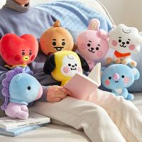 ชุดทารกแรกเกิด BT21น่ารักการ์ตูนนั่งตุ๊กตานกฮูกตุ๊กตาของขวัญวันเกิดต่อพ่วงจี้ตุ๊กตายัดนุ่น