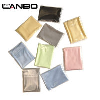 LANBO Individually Packaged 15x15CM Lens Clothes Clean Cloth Microfiber Sunglasses Eyeglasses Camera Glasses Duster Wipes