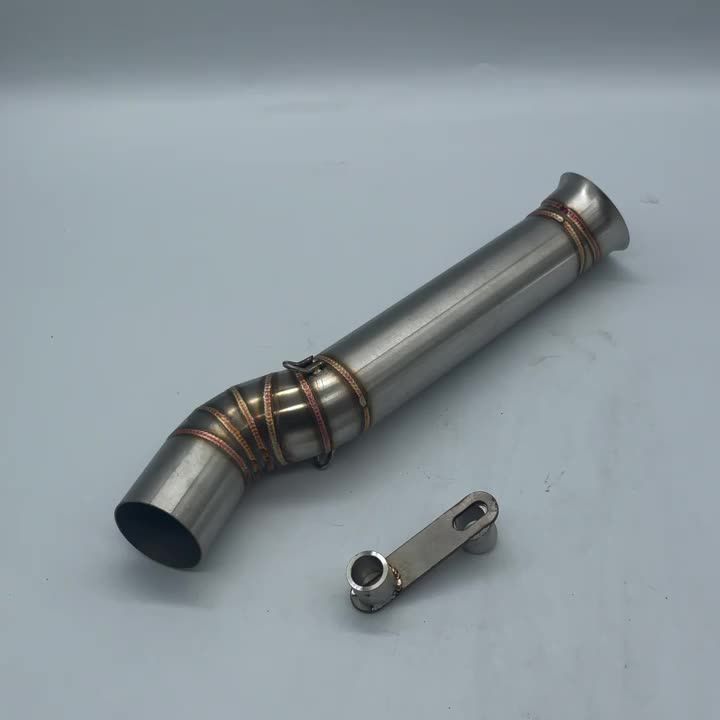 Slip On Motorcycle Exhaust Escape Modify Middle Tube Link