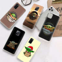 D-10 Baby Yoda อ่อนนุ่ม เคสโทรศัพท์ หรับ Samsung A34 M52 A04 M30S A23 M23 M53 M21 A54 M30 A40S A9 A14 A04S M33 Plus โปร่งใส ปก