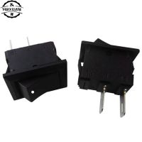 2pc KCD1 2 Pin ON OFF 2 Position 250V 6A Boat Switch 15x21mm 21x15 Snap-in SPST ON OFF Rocker Position Switch Push Button Switch