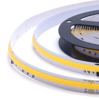 Sk6812 IC WS2811 COB อัจฉริยะ LED สีเดียวลำแสงริ้วสายไฟไฟ LED 378Led/M 24V