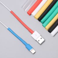 12pcs/set Colorful Protector Tube Saver Cover For Charger Cable USB Cord for iPad 5 6 7 8 X XR XS