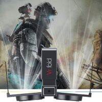 2023 พับมินิ VR แว่นตาศัพท์มือถือ 3D เกมโรงภาพยนตร์บลูทูธรีโมทคอนลชัดเจนน้ำหนักเบาพกพาง่ายของขวัญนวัตกรรม V1