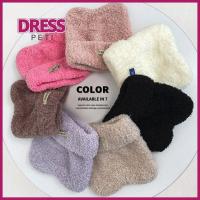 PETI DRESS 2023 หมวกกันหนาว ใช้ได้ทุกเพศ สีทึบทึบ หมวกหมวกถัก ที่มีคุณภาพสูง หูแมวหู หมวกบีนนี่ผู้หญิง หมวกให้ความอบอุ่นสำหรับผู้หญิง