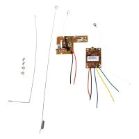 【LZ】 Transmissor remoto e receptor 4 canais 40mhz placa com antena para carro robô embutido