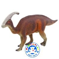 Munich Play - โมเดล ไดโนเสาร์ Parasaurolophus แดง ขนาด 19.50 CM (จากหาดใหญ่)