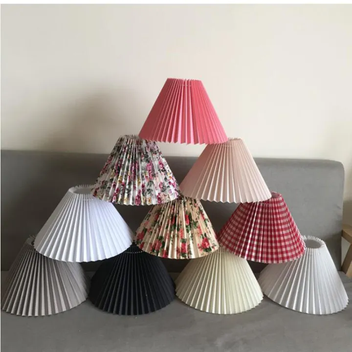 Pleats Lampshade For Table Lamp Standing Lamps Japanese Style Pleated Creative Desk Shade Bedroom E27 Lazada Ph Pleats Lampshade For Table Lamp, Pleated Lampshade Automatic