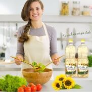 Dầu hướng dương cao cấp VITA ORGANICA nhập khẩu Nga an toàn cho sức khỏe