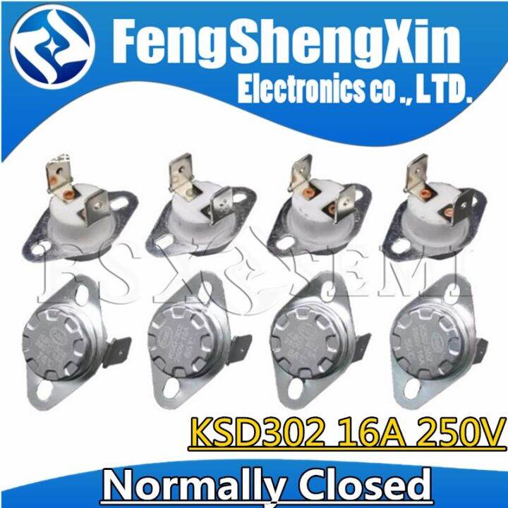 KSD302 16A 250V Ceramic KSD301 Normally Closed Temperature Switch