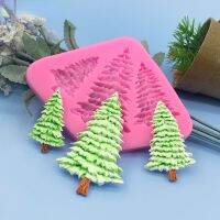 DIY Christmas Tree Silicone Cake Mold Fondant Cake Chocolate Biscuit Pastry Decoration Mold Baking Accessories Art Resin Molds Bread Cake  Cookie Acce