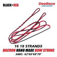 Deerace Recurve โบว์ทำด้วยมือวัสดุ B55สีแดงเข้ม62Quot; 64Quot; 66Quot; 68Quot; 70Quot; 16นิ้ว18เส้น20