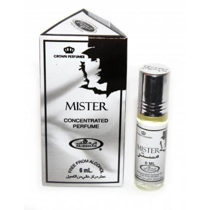 น้ำหอมอาหรับ-mister-by-al-rehab-สำหรับผู้ชาย-วู้ดดี้-เผ็ด-ไม้จันทน์-น้ำหอมปราศจากแอลกอฮอล์