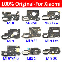 Papan Pengecas Asal Flex Undok Xiaomi Mi 8 9 10 11 10T Lite 9 Se 9T Pro Mix 2 2S USB พอร์ต Penyambung Dok Mengecas Kabel Flex