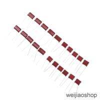 WEIJIAOSHOP 10pcs CBB 104J 630V 100NF 0.1UF P10mm Metallized Film Capacitor