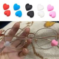 10/20Pcs Heart Anti Slip Ear Hook Eyeglass Eyewear Accessories Glasses Silicone Grip Temple Tip Holder Spectacle Eyeglass Grip Eyewear case