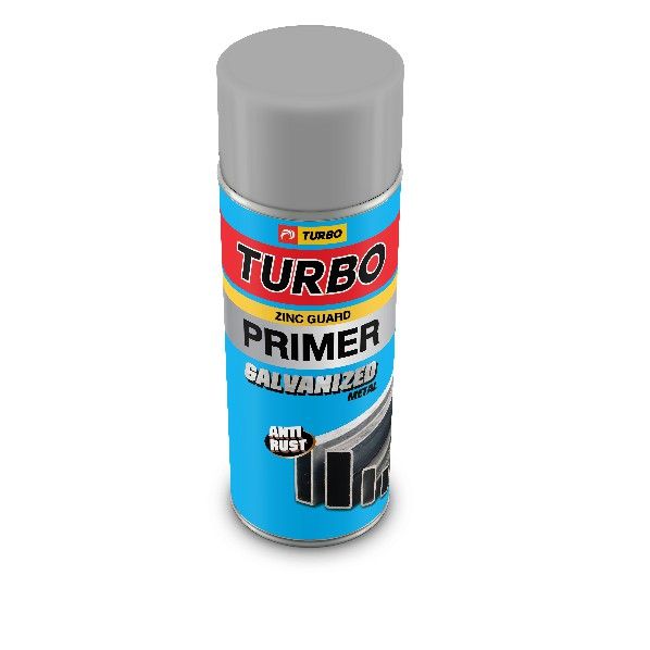 สีสเปรย์กัลวาไนซ์-turbo-สีสเปรย์รองพื้นกันสนิมเหล็กกัลวาไนซ์รวมรองพื้น-สีทับหน้าในหนึ่งเดียวแห้งเร็ว