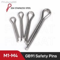 Split Fixing Locking Safety Stainless Steel 304 GB91 Pin M1 M1.2 M1.5 M2 M2.5 M3 M3.2 M4 Quick Release Cotter U Shape Snap Pins