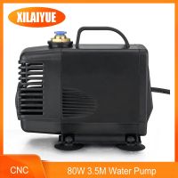 มอเตอร์แกนหมุนปั๊มน้ำเครื่องแกะสลัก80W 3.5M 220V/110V สำหรับ CNC 1.5KW/2.2KW