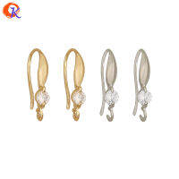 Cordial Design 4*19MM 100Pcs Jewelry AccessoriesCubic Zirconia Ear HooksHand MadeDIY Parts Jewelry MakingEarrings Hooks