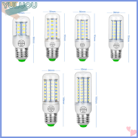 [ร้าน YuLu]??E27ข้าวโพดสีขาวเย็นโคมไฟสมาร์ทไอซี220V หลอดไฟข้าวโพด LED E14