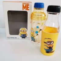 ❤ Set ขวดใส่ มินเนี่ยน   set วายร้ายน่ารัก 1 ชุดมี 2 ขวด Despicable_Me ชุด ลิขสิทธิ์ มือ1
น่ารักกกกก i